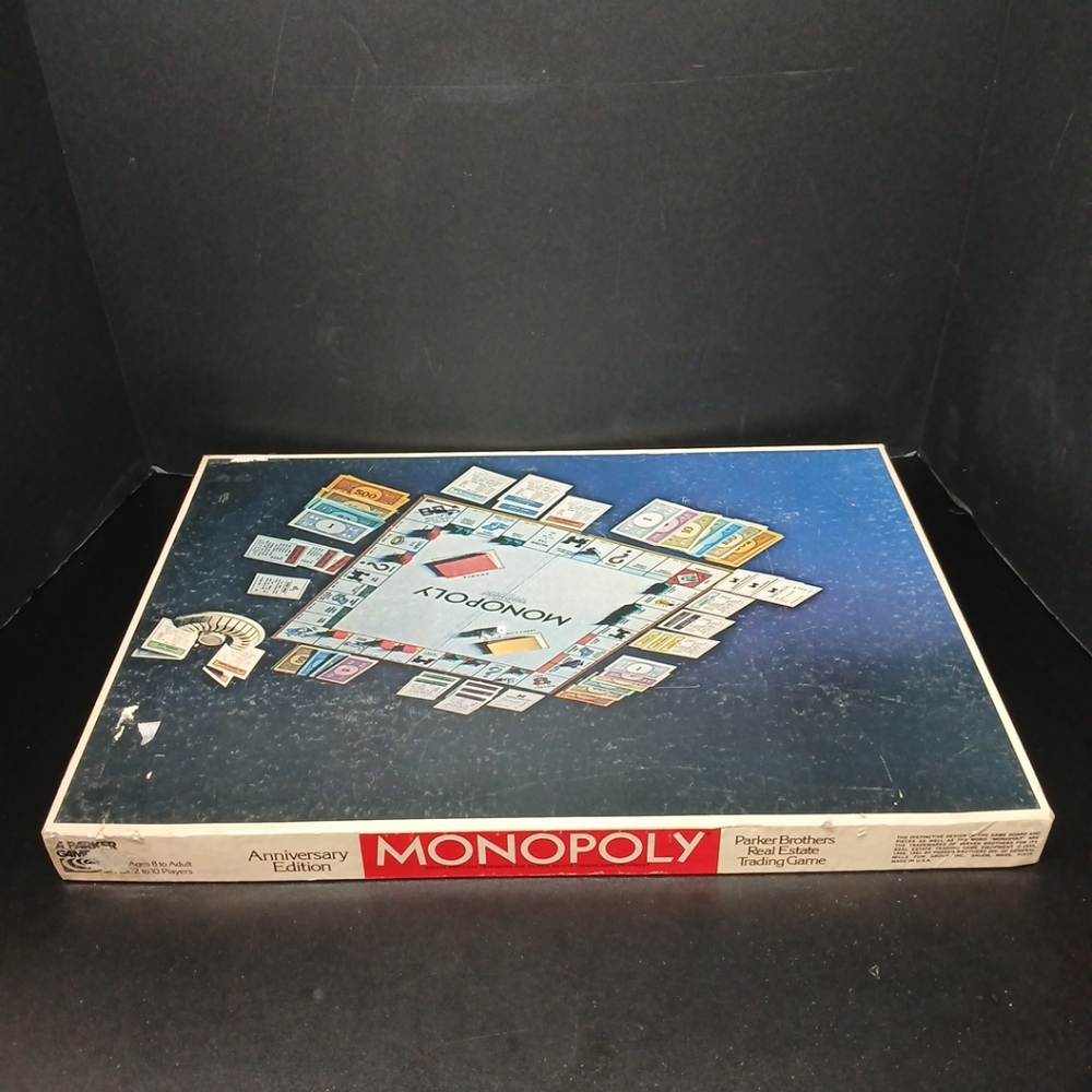 Vintage Monopoly 40th Anniversary Edition 100% Complete w/ Original Pieces, 1978 - Picture 4 of 6